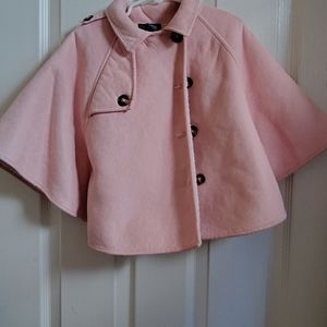 Cynthia Rowley 4T Pink Fauxfur Cape